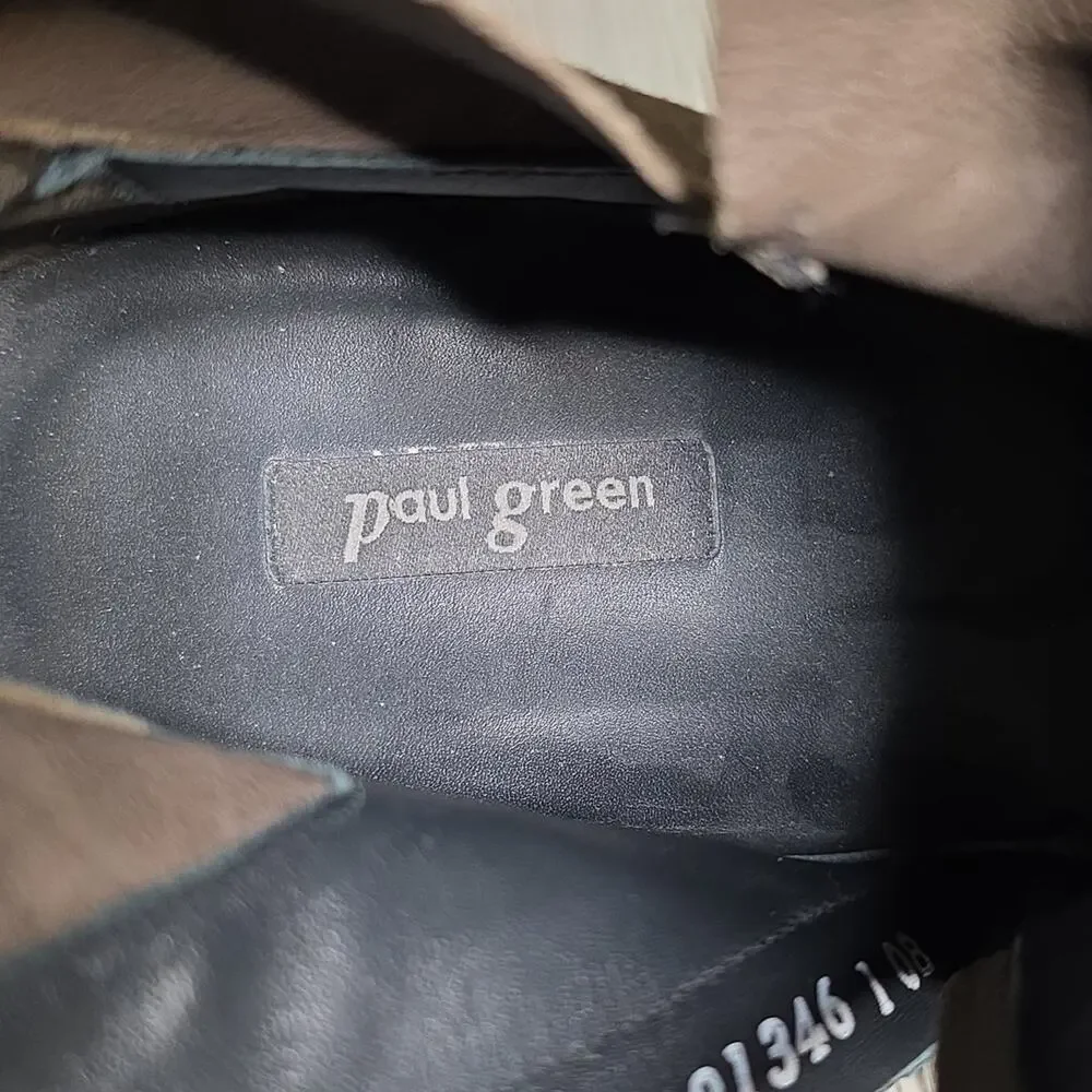 Paul Green Boston Mineral Nubuck Leather Ankle Boots